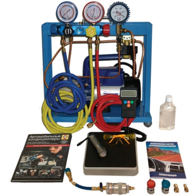 Установка для заправки автомобильных кондиционеров System Mobil Cleaning SMC 402-1 Сompact Установка для заправки автомобильных кондиционеров System Mobil Cleaning SMC 402-1 Сompact