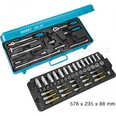 Набор головок 3/8 дюйма Hazet 888ZN